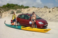 Estreno Kayak Oceano (28/8/2005)